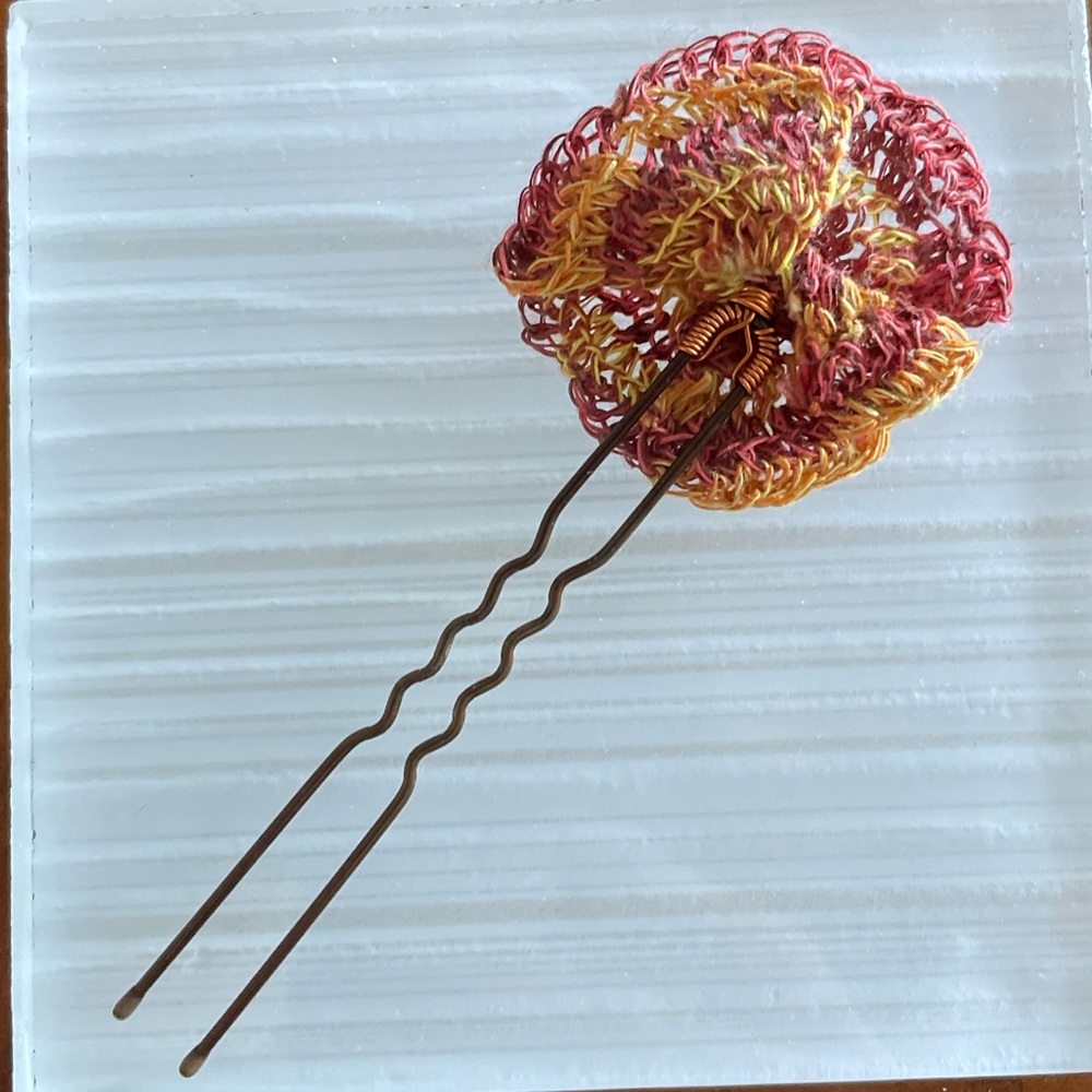 Anthropologie Crocheted Hairpin - Picture 3 of 4
